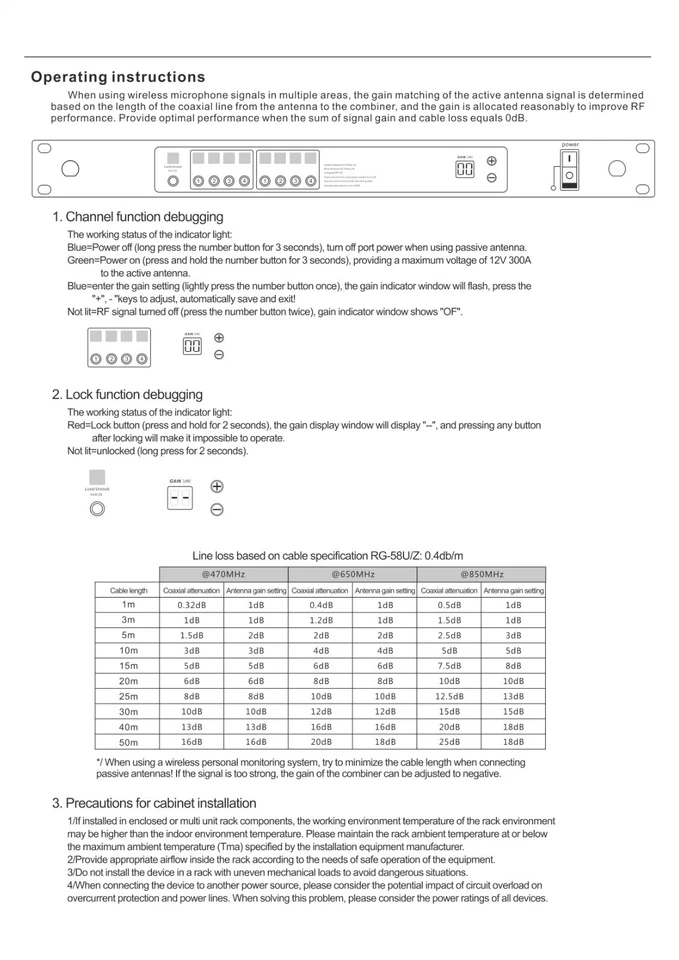 antenna  combiner systems For wireless microphone and wireless earphone return  - Image 4 of 4