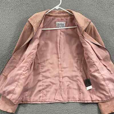 Vintage Wilsons Leather Maxima Jacket Womens Medium Pink