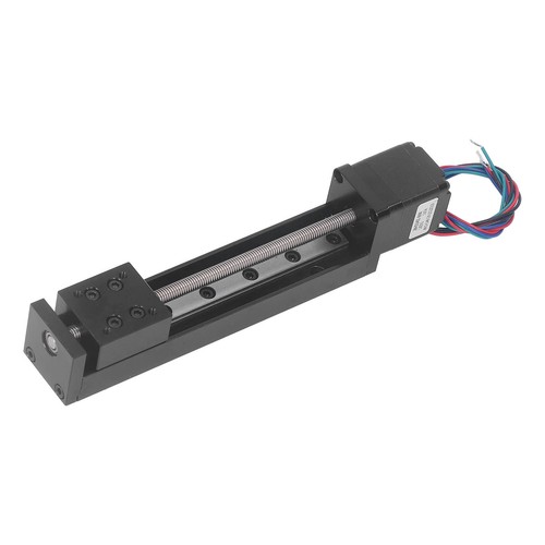 100mm Stroke Slide Table 28 Stepper Motor High Accuracy Single Rail Linear New - Picture 1 of 8