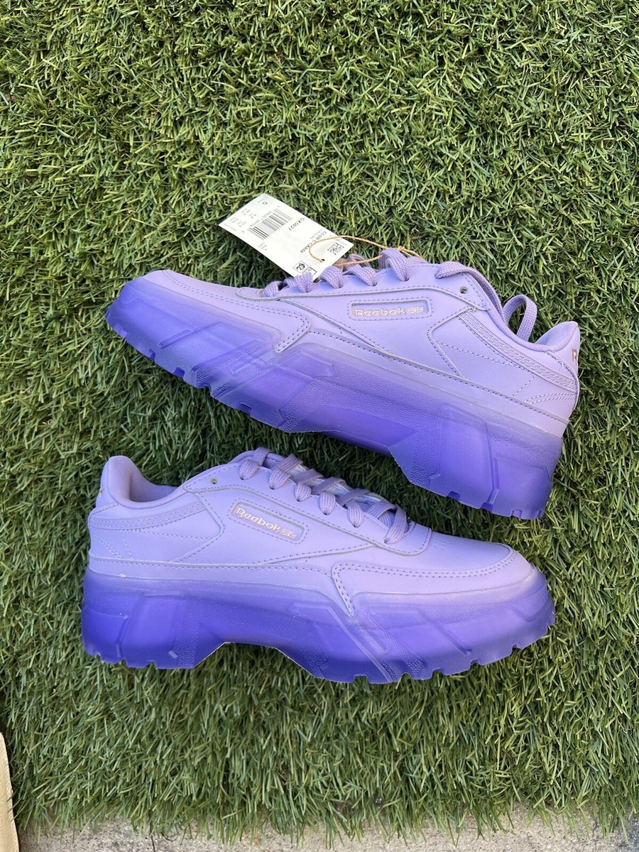 Size Reebok Club C J x Cardi B Crisp Purple 2021 - Main Image