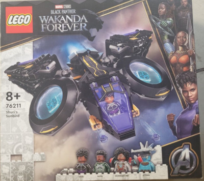 LEGO 76211 MARVEL BLACK PANTER WAKANDA FOREVER Sunbird von Shuri