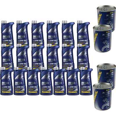 19L Motoröl MANNOL SAE 10W-40 DIESEL EXTRA 4xMotor Doctor