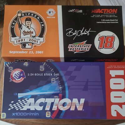 Action Bobby Labonte #18 Interstate Batteries Cal Ripken Jr.  2001