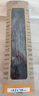 5 Kilo Nägel / Drahtstifte Zimmermannsnägel  Blank 5 Kilo 4,2×120mm Neu