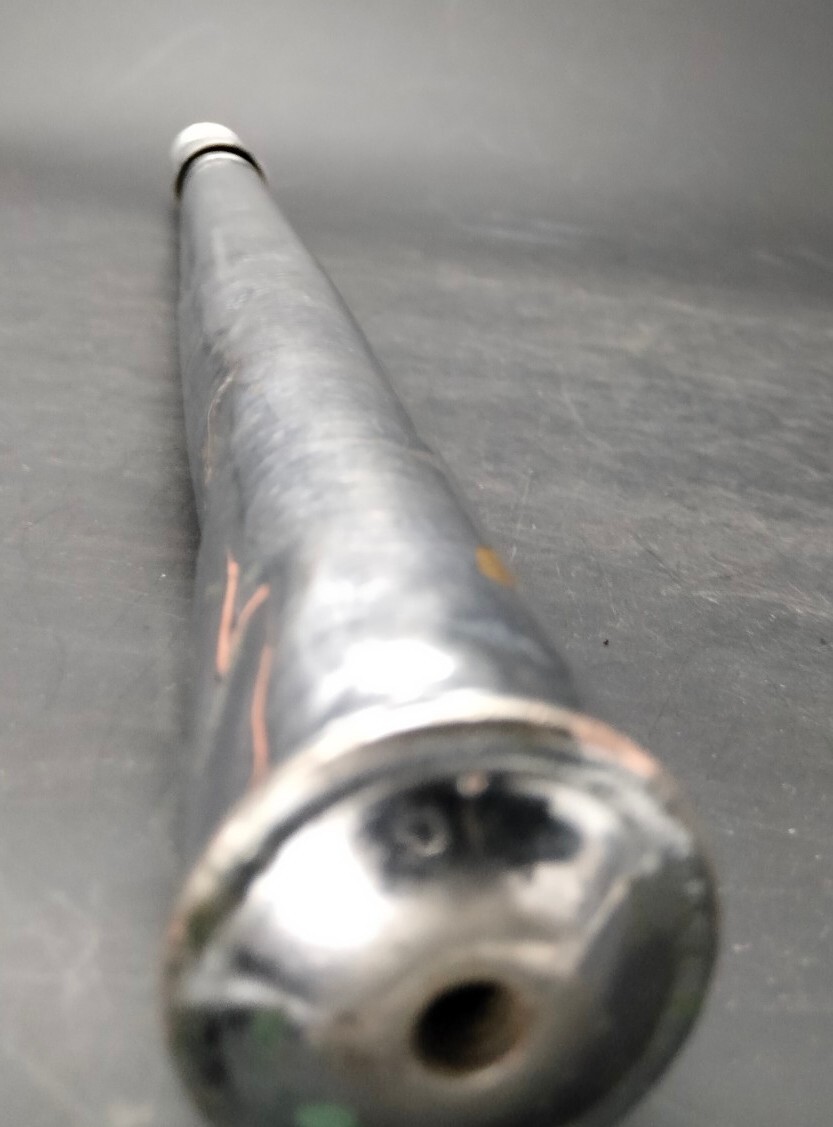 Ancienne Pompe vélo 1920 laiton Acier Tornade old Bike Pump Peugeot 39 cm