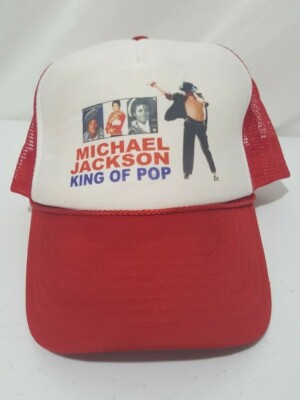 Vintage 80's Michael Jackson King of Pop ULTRA RARE Trucker Cap