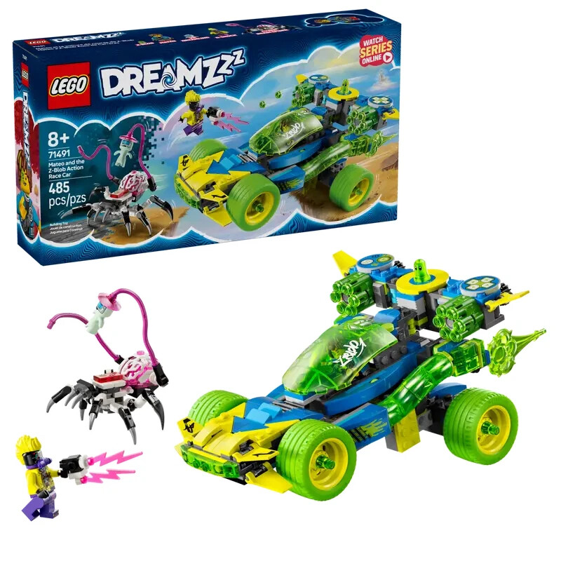 LEGO 71491 DREAMZzz Mateo e Z-Blob: Il Regalo Top per Bambini 8+