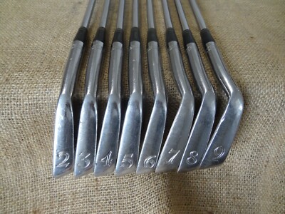 Vintage H&B PowerBilt CITATION 2-9 Iron Set ⛳ Steel | eBay