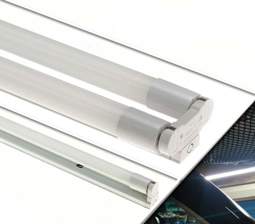 Double tube fluorescent light deals