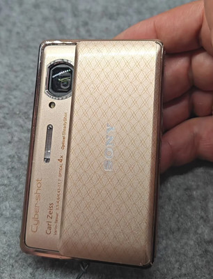 索尼 CyberShot DSC-TX100V/TX100 1620 万像素 CMOS 复古数码相机 - 100% 正常工作-金色