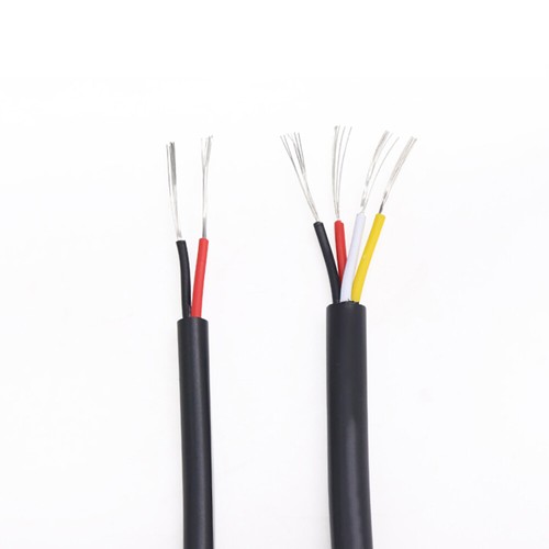 Black 16-30AWG Soft PVC Cable Wire 2 3 4 5 6 7 8 9 10 Core Sheathed Power Cord - Picture 3 of 14