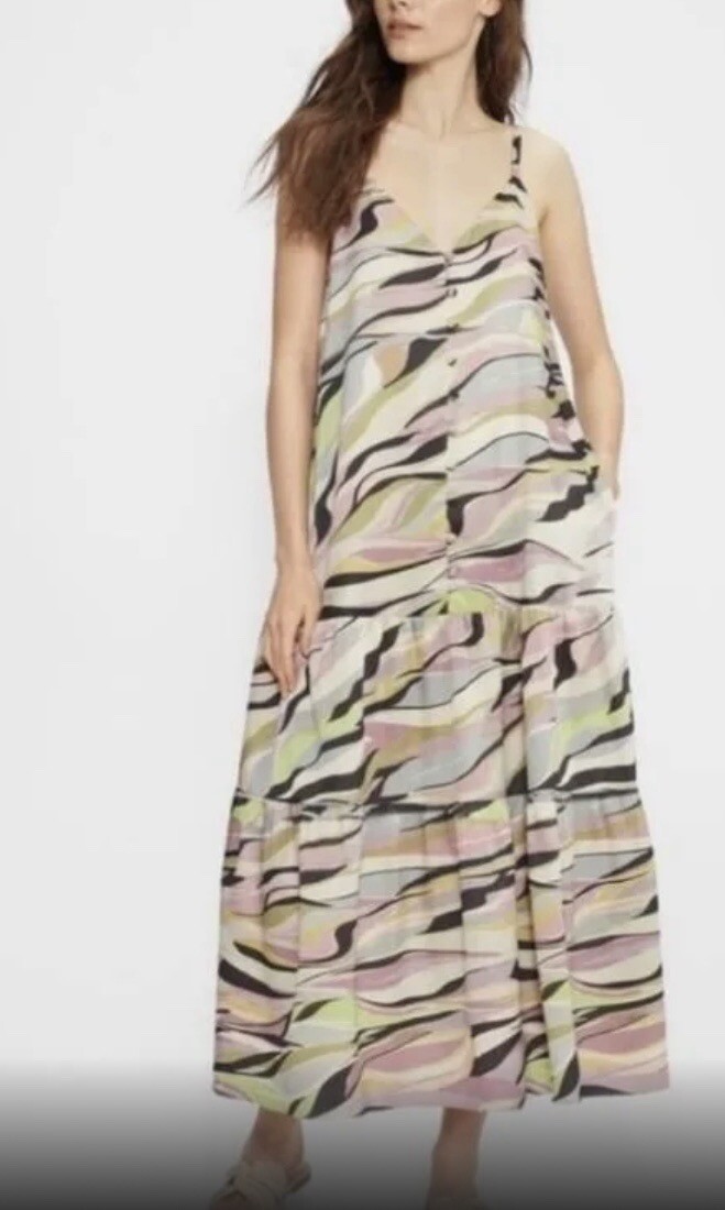 chinese dress ladies Floral Halter Neck Woven Maxi Dress | Almaria