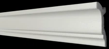 Decorative Crown Molding DIY Glue Up White Styrofoam Lot of 4 (32lft) ED352