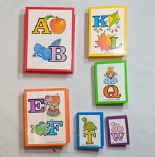 Tuppertoys Vintage 1987 Tupperware Bookworm Nesting Alphabet Books