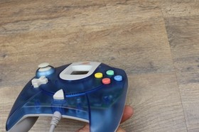 Official Sega Dreamcast Clear Blue Controller HKT-7700 Free Shipping