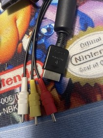 PS One PS1 Console w/ Attached Screen, 2 Controllers Memory Card & 4 Games