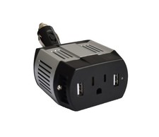 Modified Sine Wave Power Inverter 100W Rated with 300W Surge Power with Dual ...