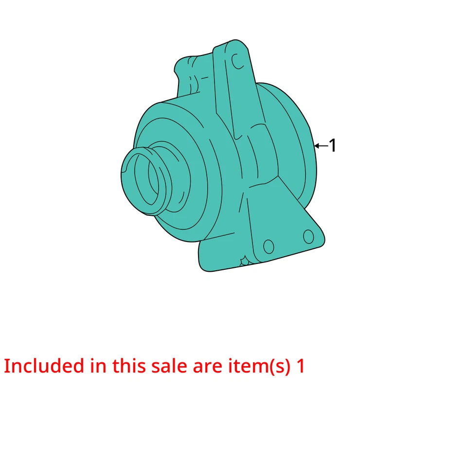 Alternador Ford FreeStyle 2006 fabricante de equipos originales 106 k millas - LKQ397409753 Foto 4 de 4