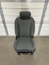 2010-2018 Dodge 1500 2500 3500 Driver Front Seat Gray Cloth