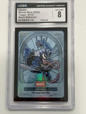 2025 Marvel Mint Venom Black Refractor /10 CGC 8