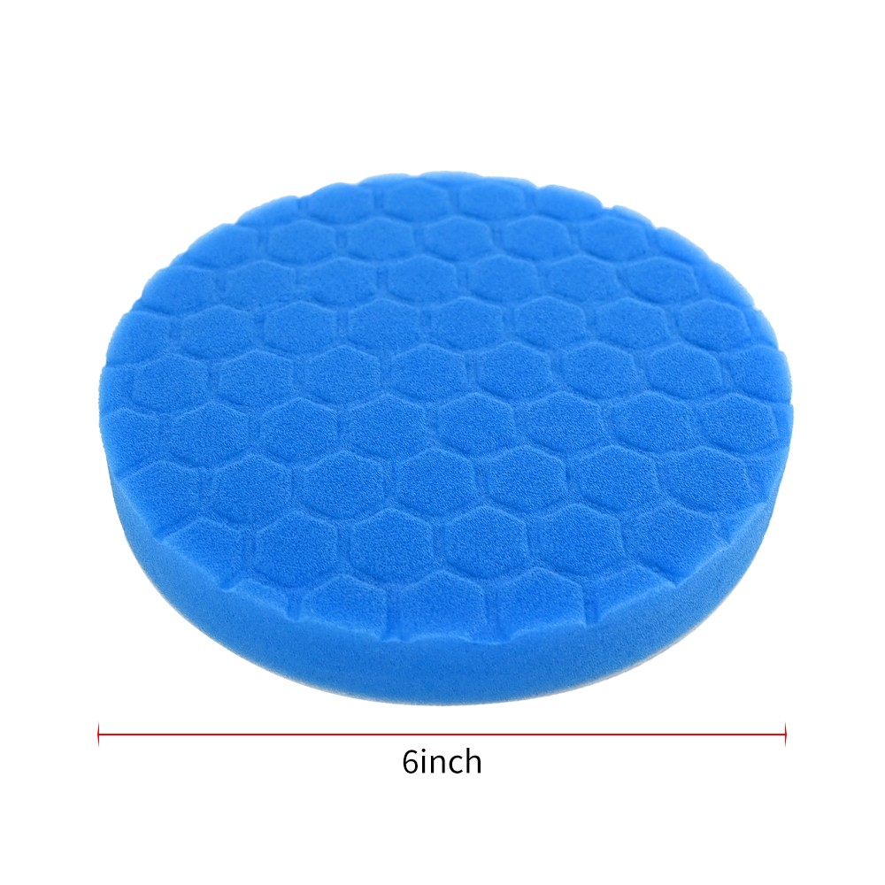 6 inch Car Waxing Polish Foam Sponge Kits Polishing Pad Buffer Polisher Wheels