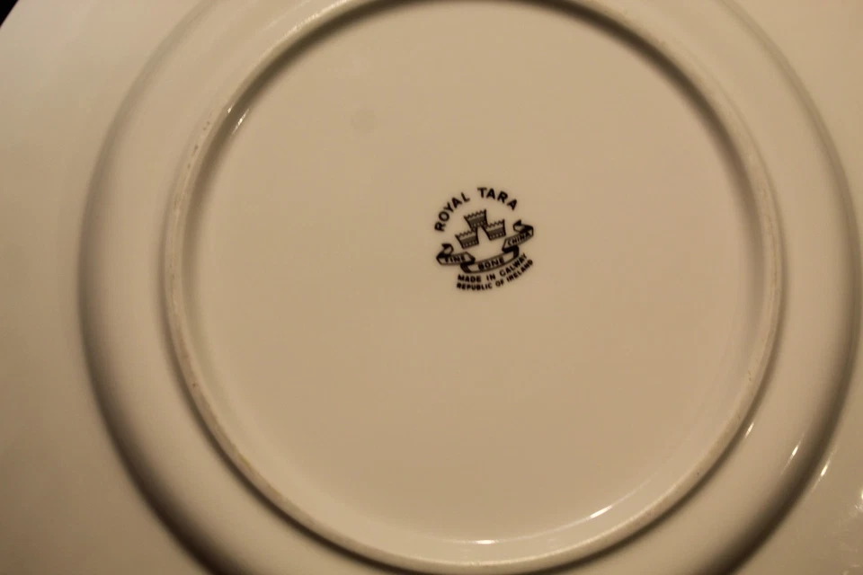 Royal Tara Trellis Shamrock Set Of Two Dinner Plates - Image 2 of 2