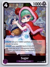 Sugar OP14-063 Rare The Azure Sea's Seven One Piece Foil Near Mint