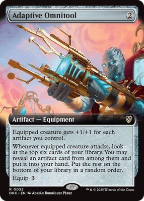 MTG Adaptive Omnitool Extended Art English DRC