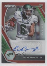 2021 Panini Prizm Draft Picks Red 170/199 Rico Bussey Jr #DPA-RBJ Auto 0ea4