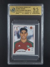 2018 Panini FIFA World Cup ACHRAF HAKIMI Pink Back #148 RPA 9.5