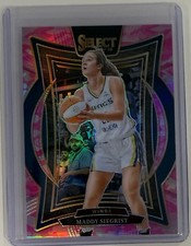 6931L 2025 Panini Select WNBA #77 Maddy Siegrist Pink Camo Prizms #/175