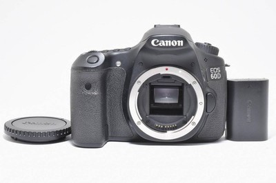 [Excellent+] Canon EOS 60D SLR Camera 18.0 MP Black With Battery 3030 shots #462
