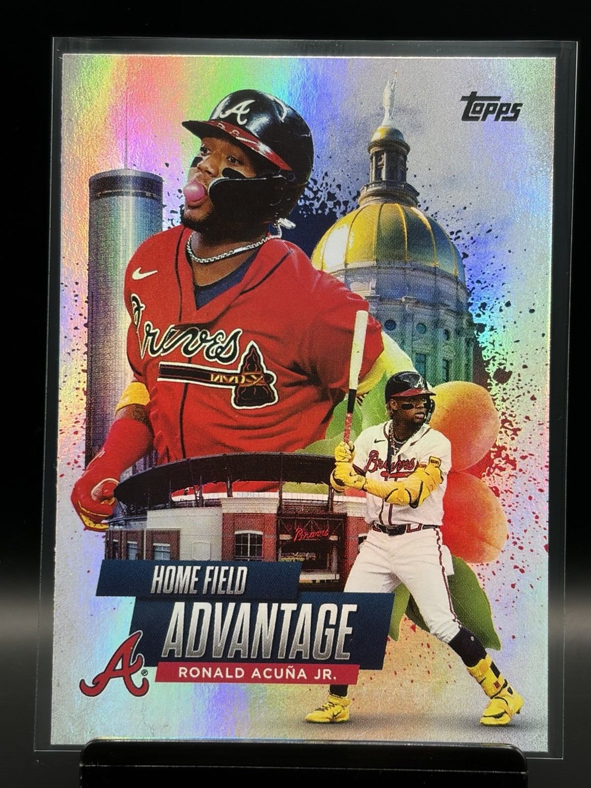 2025 Topps Home Field Advantage HA-2 Ronald Acuna Jr. Atlanta Braves SP