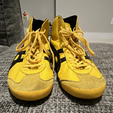 Onitsuka Tiger Mexico 66 Mid Runner yellow/black - Size 9.5 - Authentic