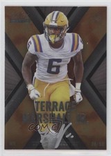 2021 Wild Card MATTE X-Plode White - Orange X 36/50 Terrace Marshall Jr Auto xr1