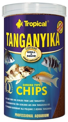 Tropical Tanganyika Chips- Fischfutter Futtertabletten Cichlidenfutter 250ml
