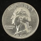 1955-D Washington Silver Quarter CH-BU