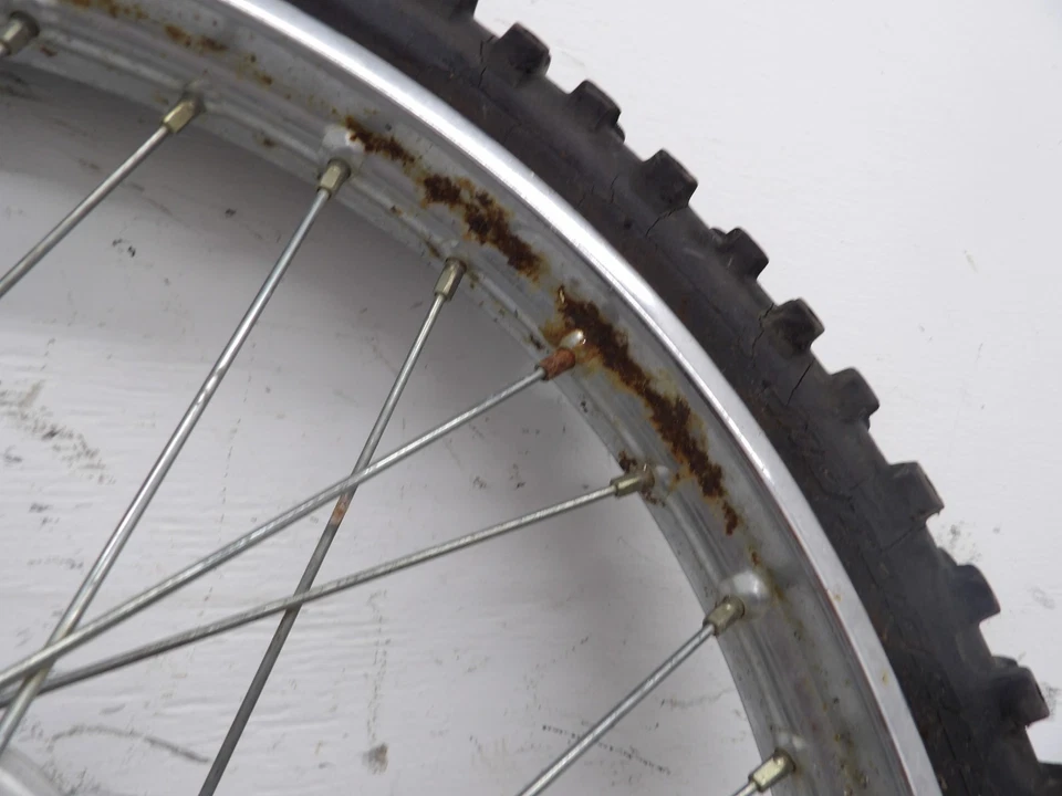 Llanta delantera 85-13 HONDA XR 100 CRF 100 XR 100R CRF 100F OEM Foto 4 de 4