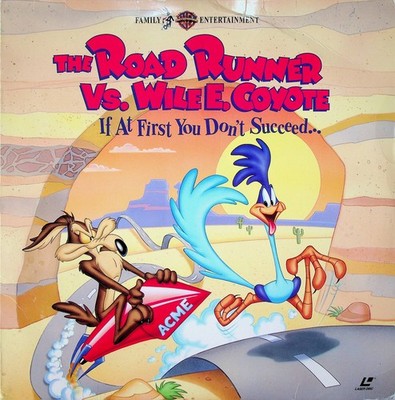 Road Runner Vs. Wile E. Coyote LaserDisc 1997 Looney Tunes Warner Home Video