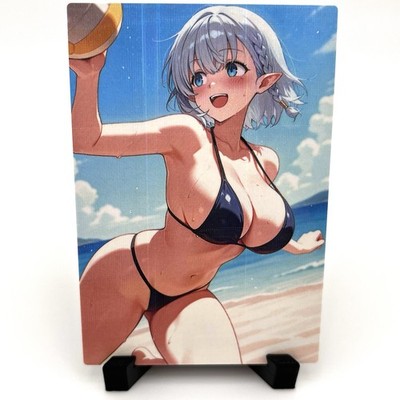 The Eminence in Shadow Beta Sexy Bikini Anime Waifu Girl Lewd Goddess Story Card