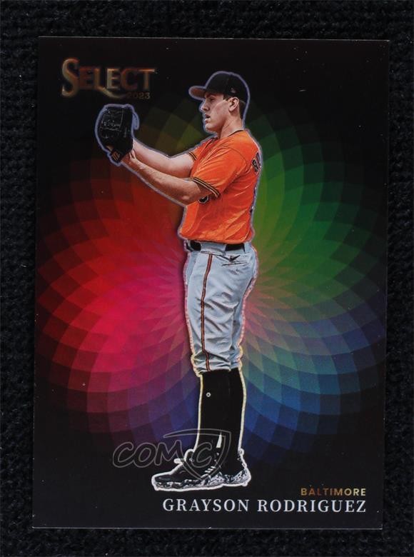 2023 Panini Select Color Wheel Grayson Rodriguez #CW7 y5m