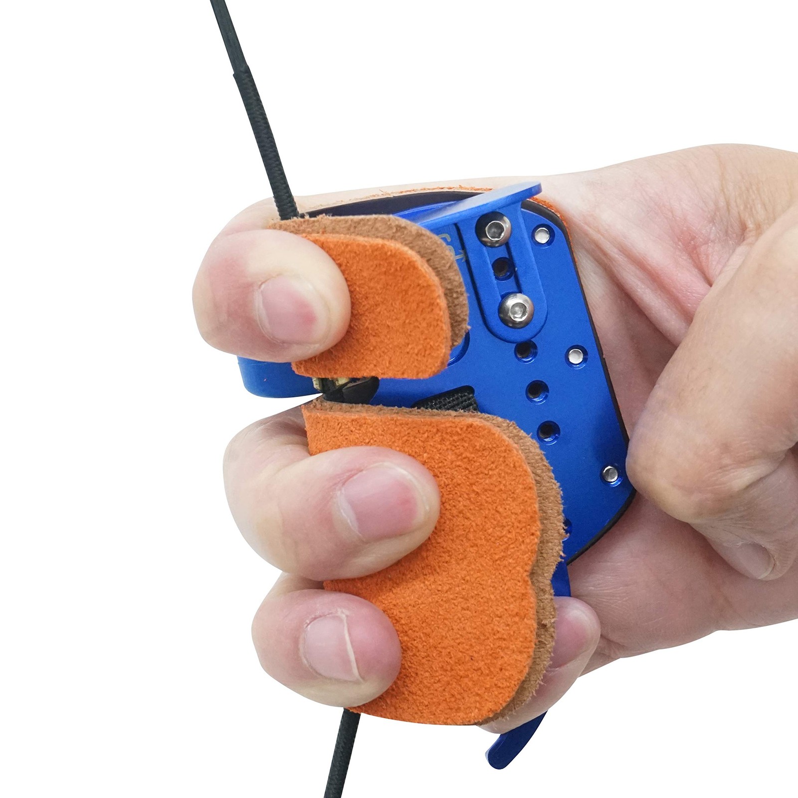 Southland Archery Supply Sas Elite Aluminum Suede and Leather Finger Tab