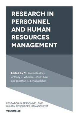 Research in Personnel and Human Resources Management by M Ronald Buckley: New