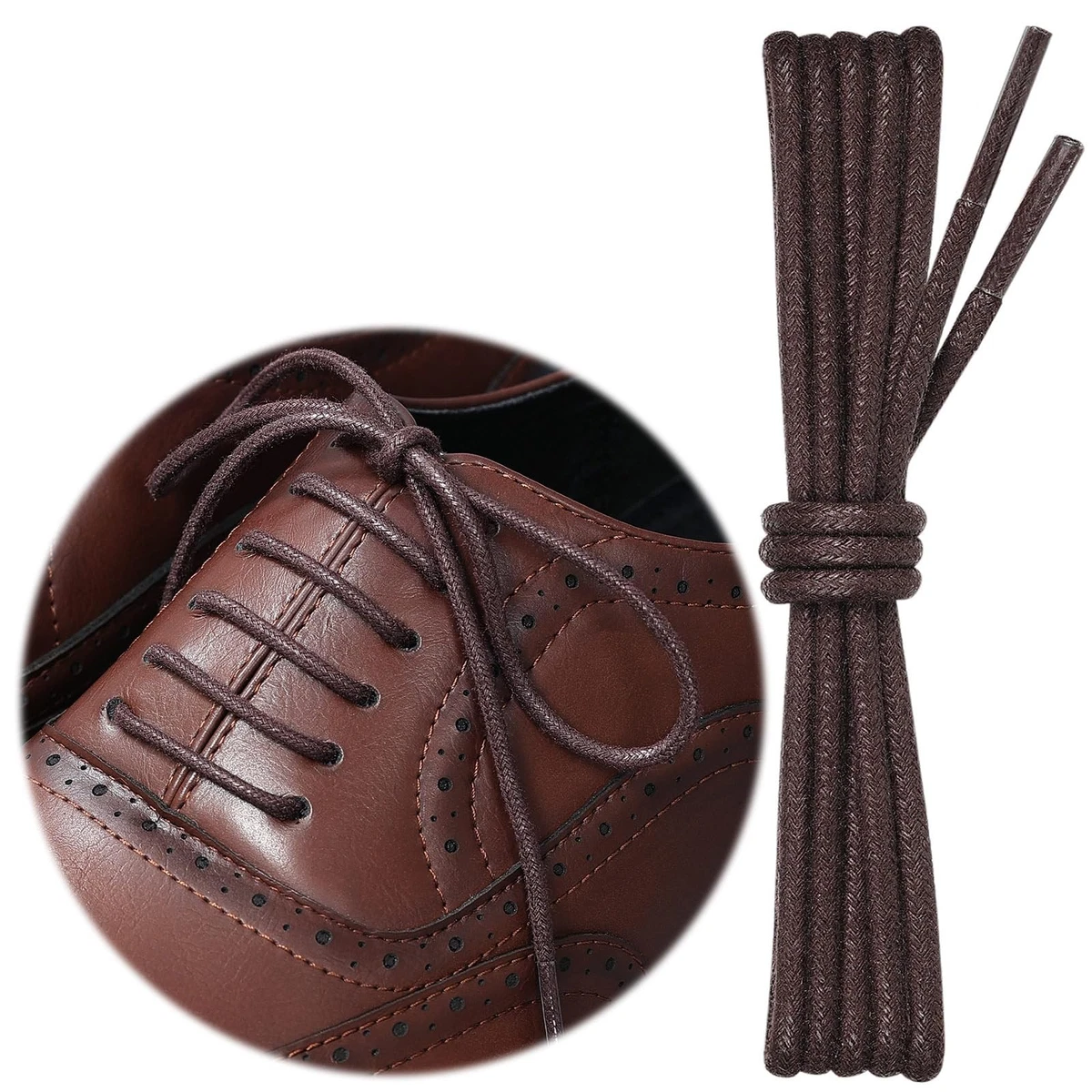 Brown Dress Shoe Laces for sale | eBay Brown Dress Shoe Laces for sale | eBay