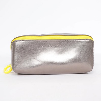 Sephora, Kulturbeutel, Damen, Polyurethan, Silber, 17.5, 7, 8 cm #TIm