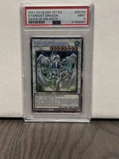 Stardust Dragon (Starlight Rare) DAMA-EN100 Dawn of Majesty 1st Edition PSA 9