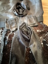DOLCE & GABBANA RUNWAY SEQUIN DRESS EMBELLISHED EVENING DRESS RARE