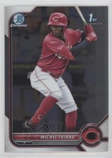 2022 Bowman Chrome Prospects Michel Triana #BCP-75 0c6