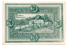 1920 Austria Oberweissenbach Notgeld 20 Heller Note (3296)