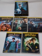 Harry Potter Years 1-5 5 Disc DVD Set. Full Screen Edition. Good Cond.